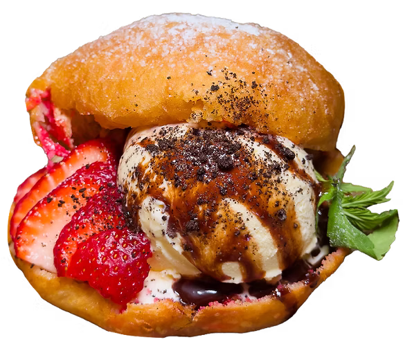 UFO Concha Served at Dirt Dog LA