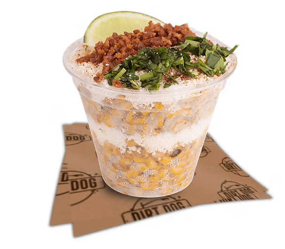 Dirty Esquite Served at Dirt Dog LA