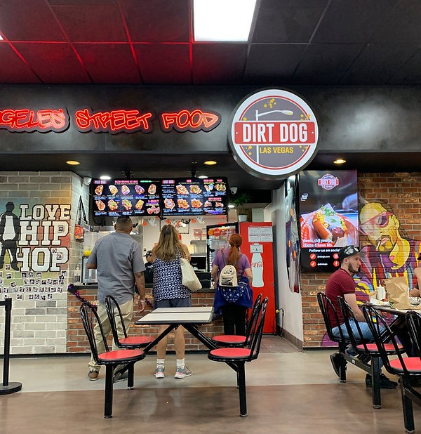 Street Food-Style Dirt Dog Eatery at Showcase Mall Las Vegas