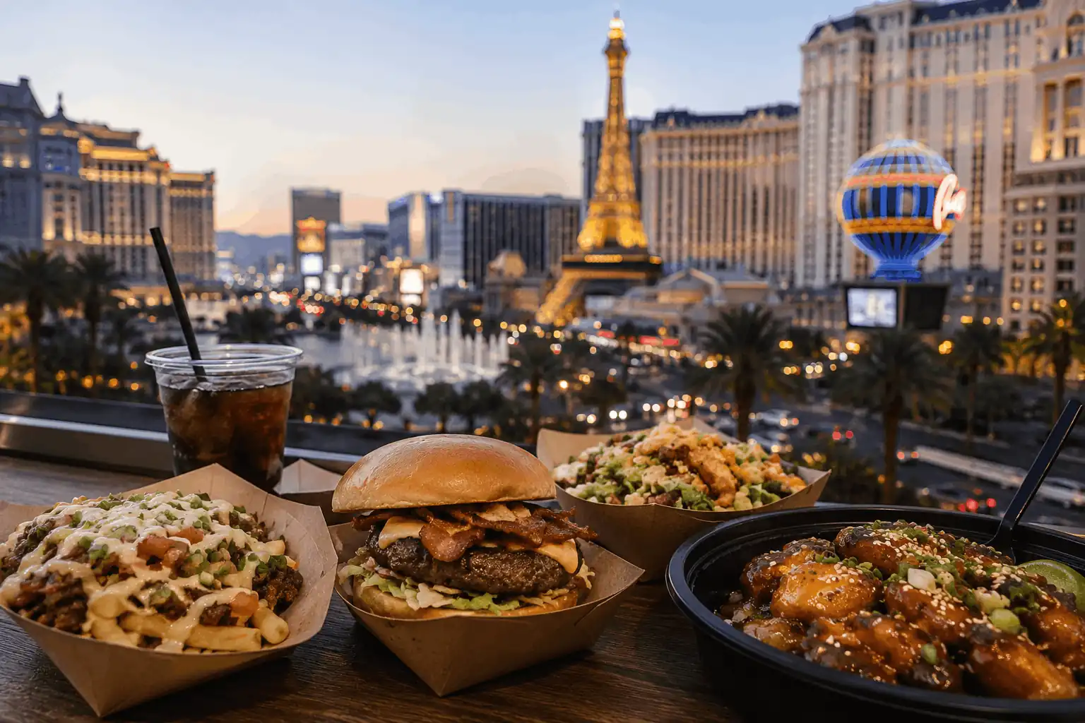 las vegas event food