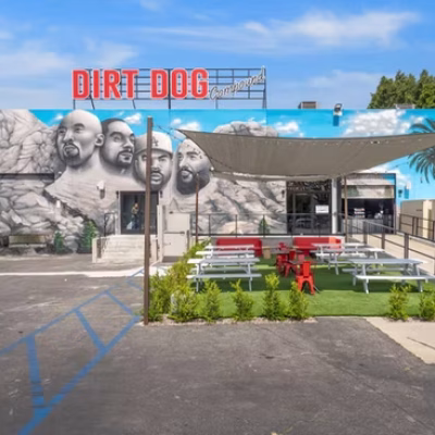 Customized Event Space Setup at Dirt Dog LA for Special Occasions